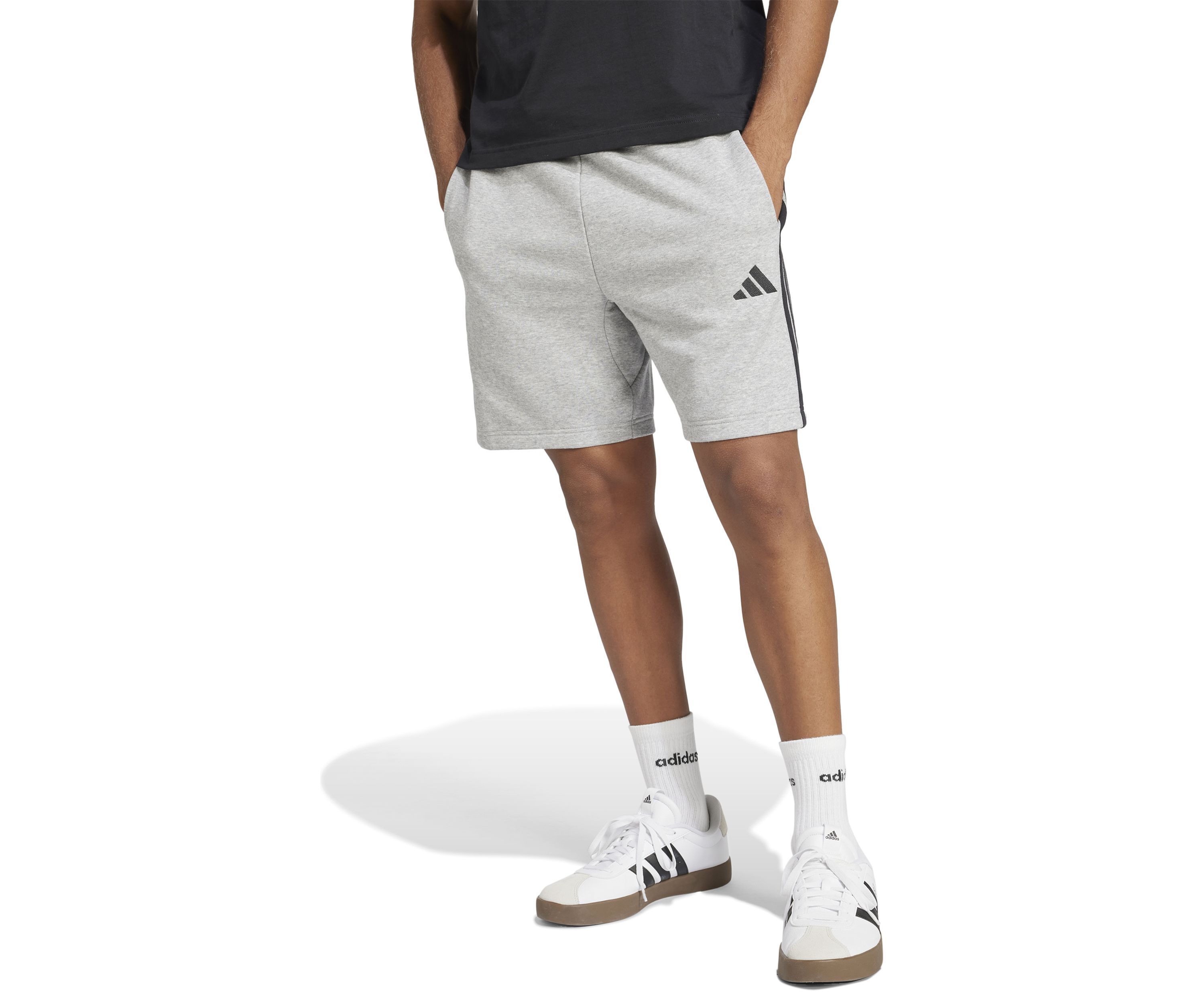 Big & Tall 3 Stripe French Terry Shorts