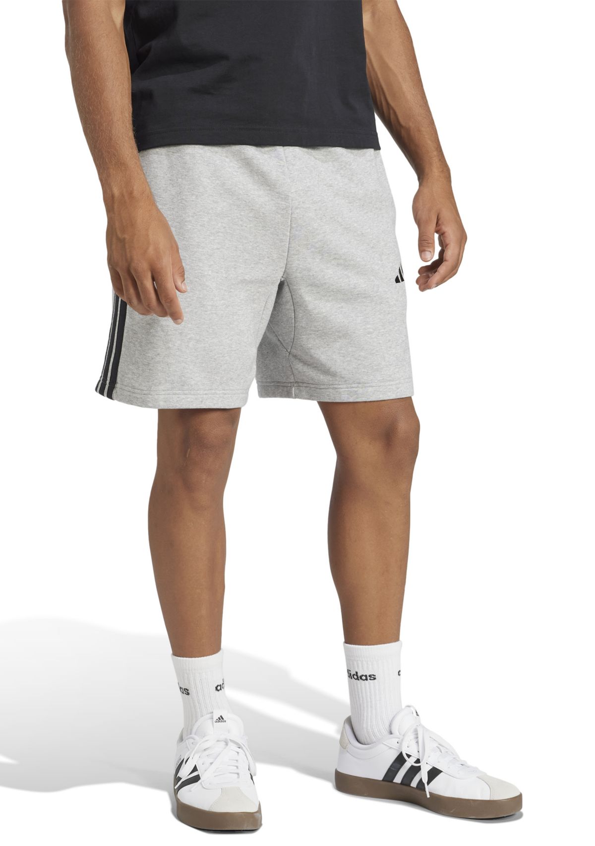Big & Tall 3 Stripe French Terry Shorts