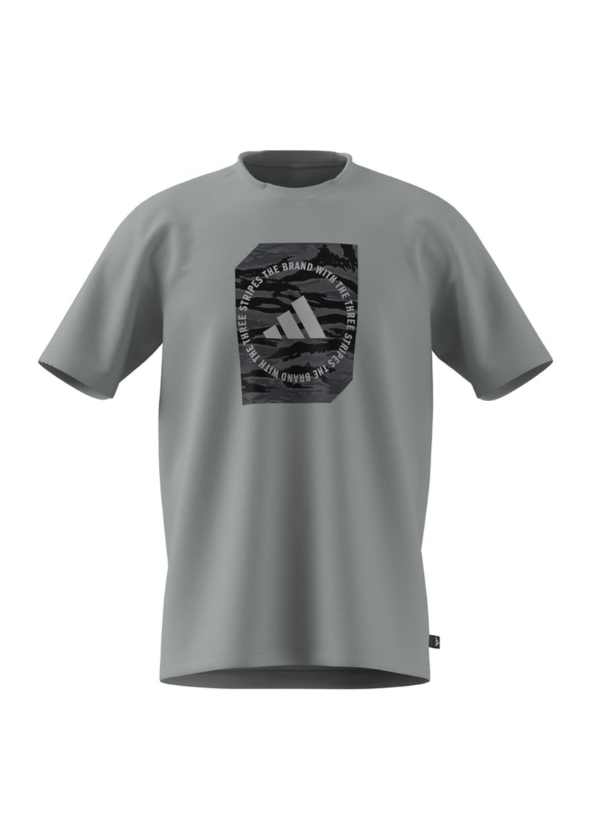 Big & Tall Camo Box Graphic T-Shirt