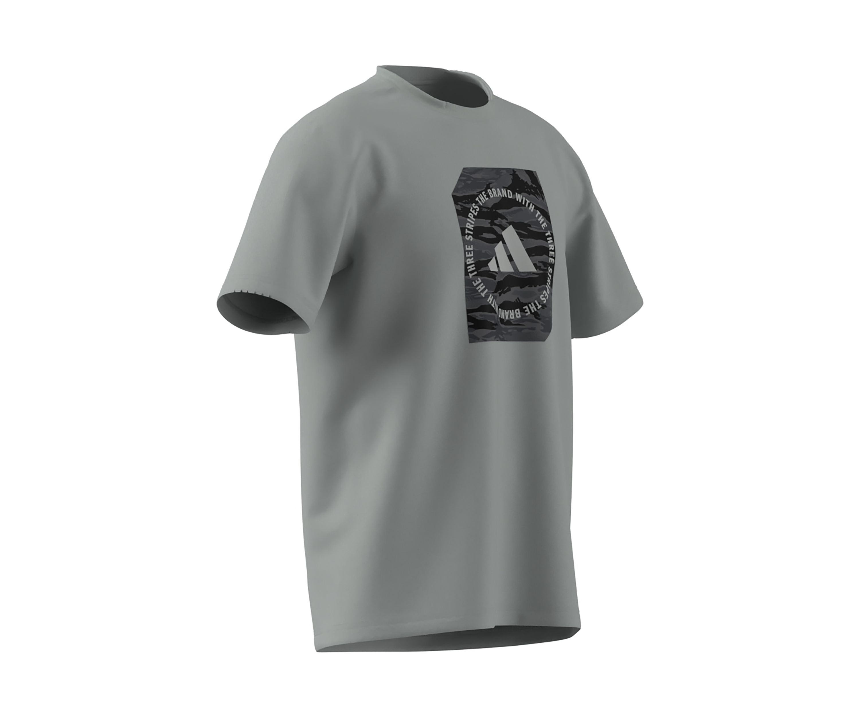 Big & Tall Camo Box Graphic T-Shirt