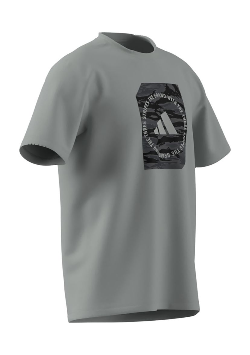 Big & Tall Camo Box Graphic T-Shirt