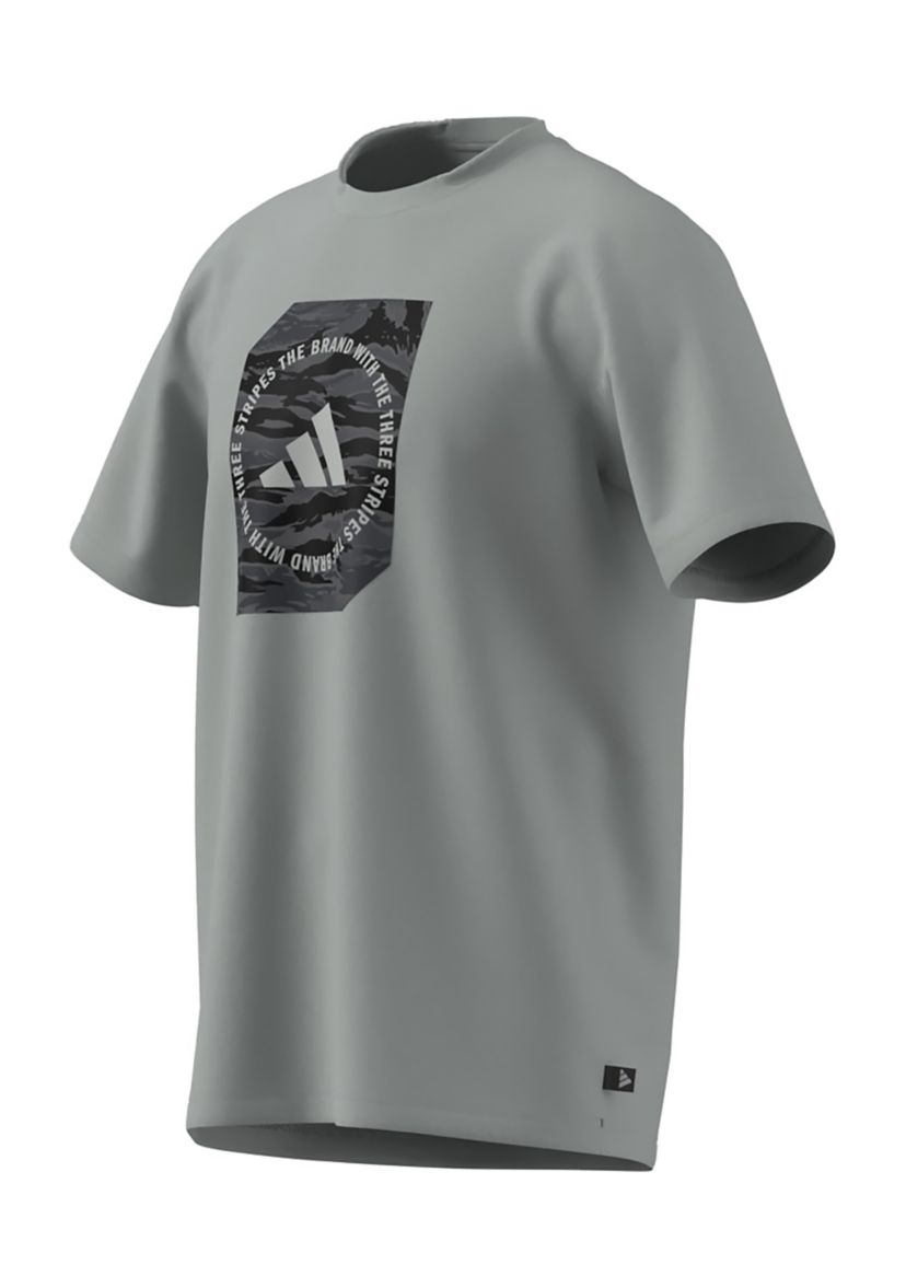 Big & Tall Camo Box Graphic T-Shirt