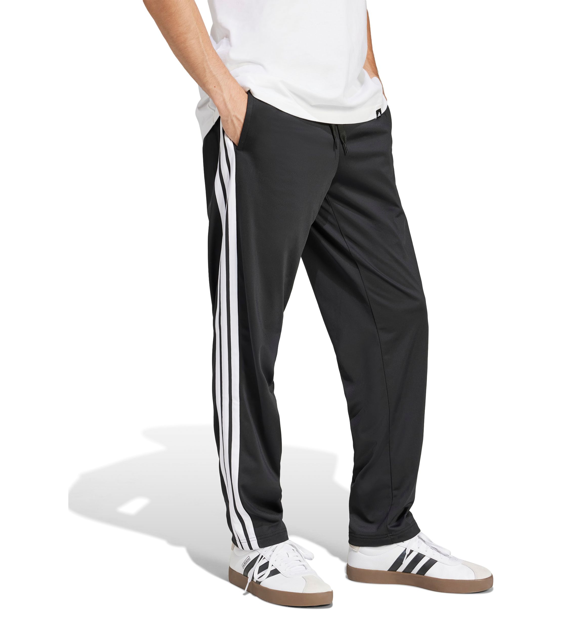 3-Stripes Tricot Regular-Fit Open Hem Track Pants