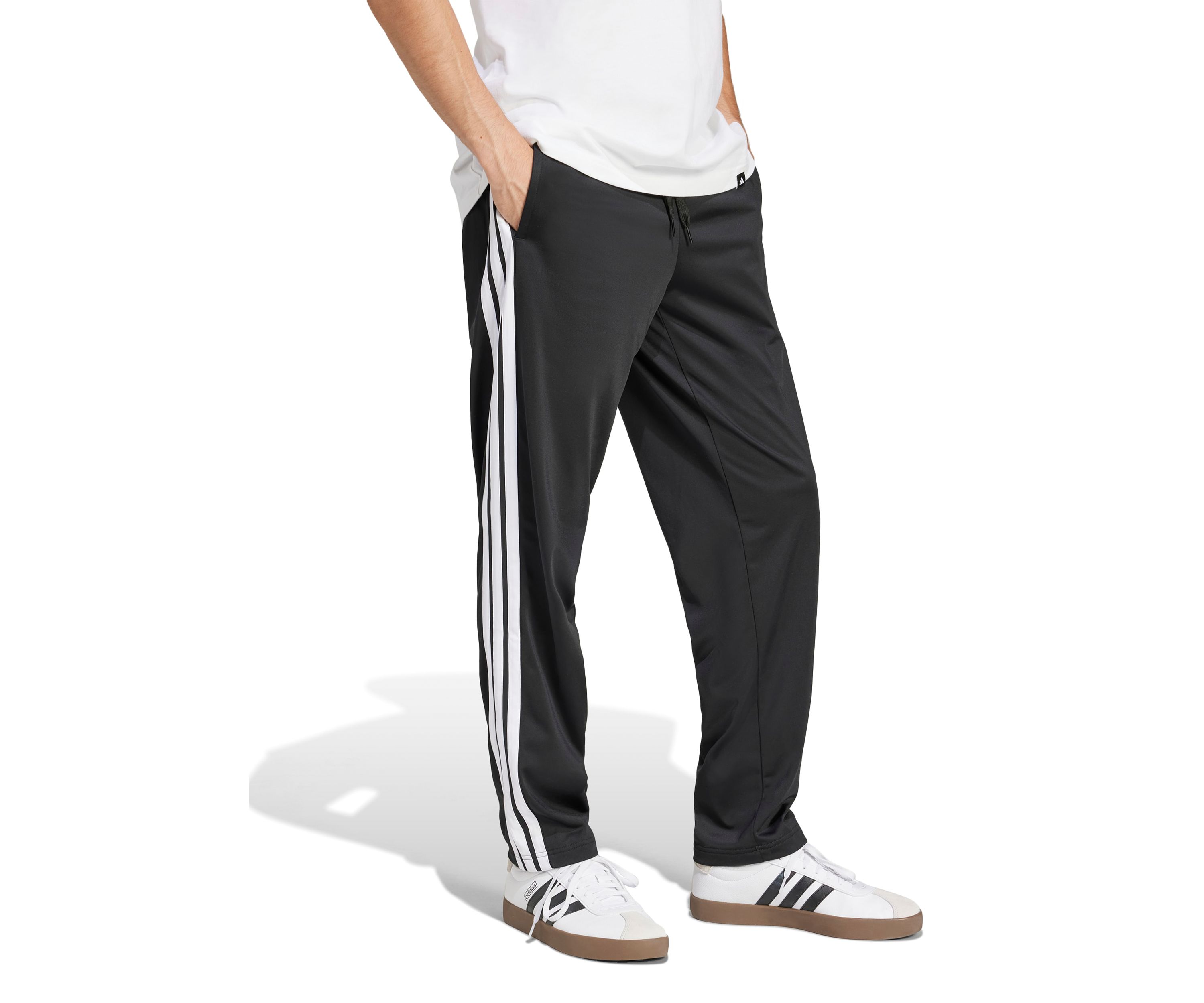 3-Stripes Tricot Regular-Fit Open Hem Track Pants