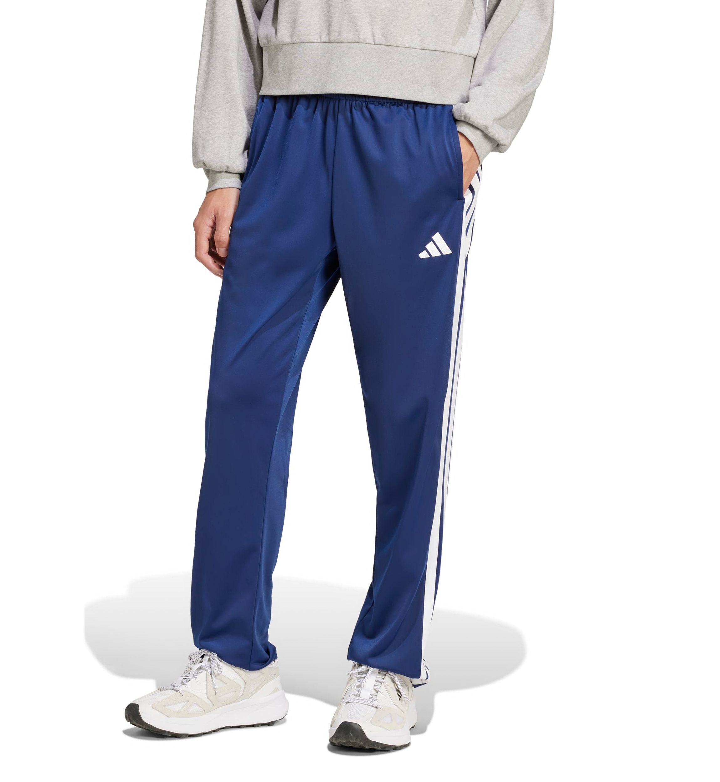 3-Stripes Tricot Regular-Fit Open Hem Track Pants