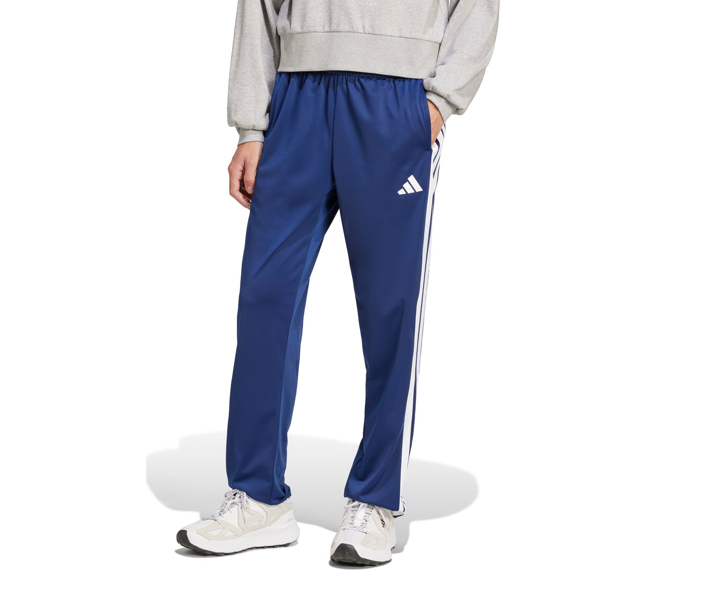 3-Stripes Tricot Regular-Fit Open Hem Track Pants