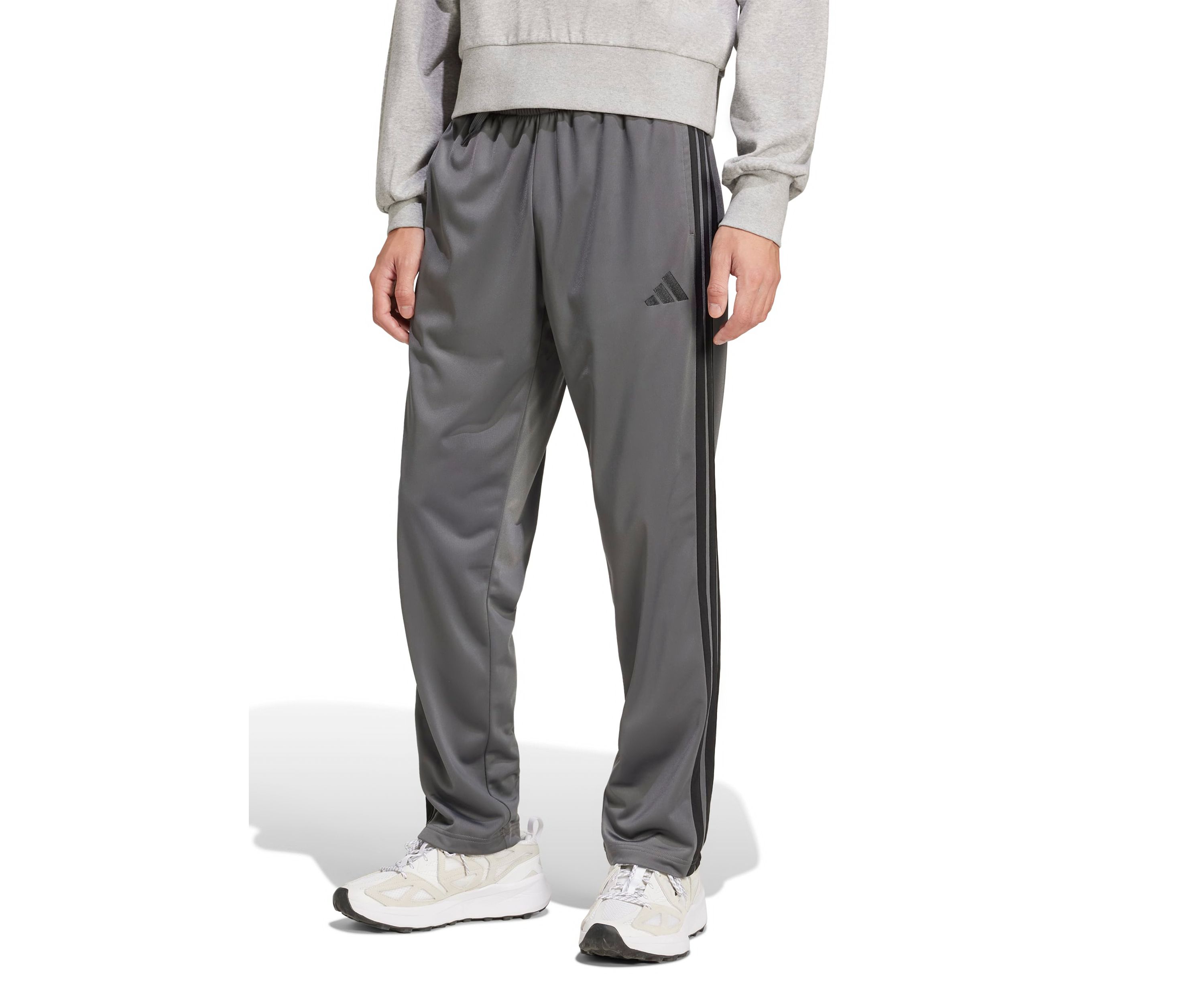 3-Stripes Tricot Regular-Fit Open Hem Track Pants