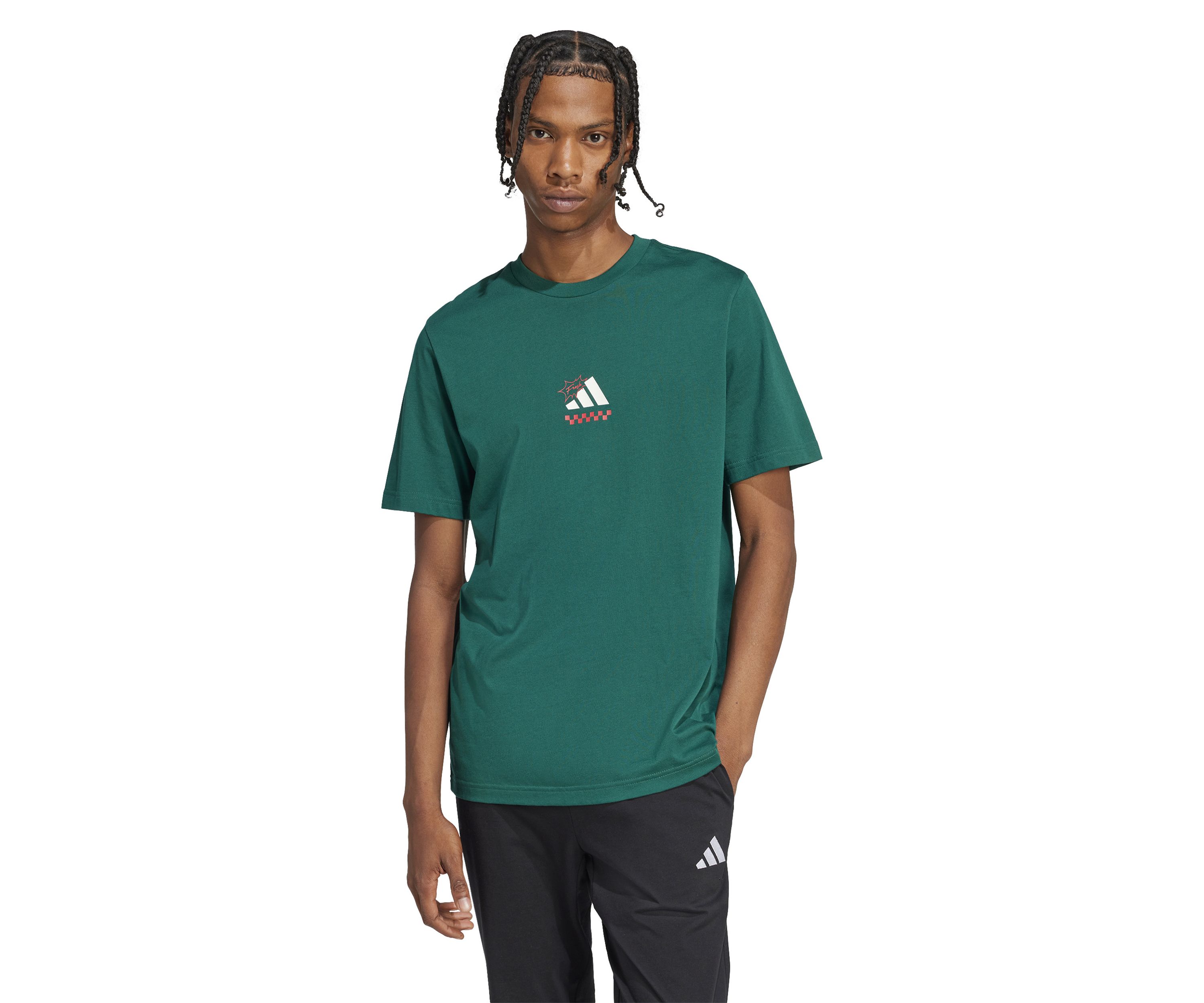 Big & Tall Pizza Graphic T-Shirt