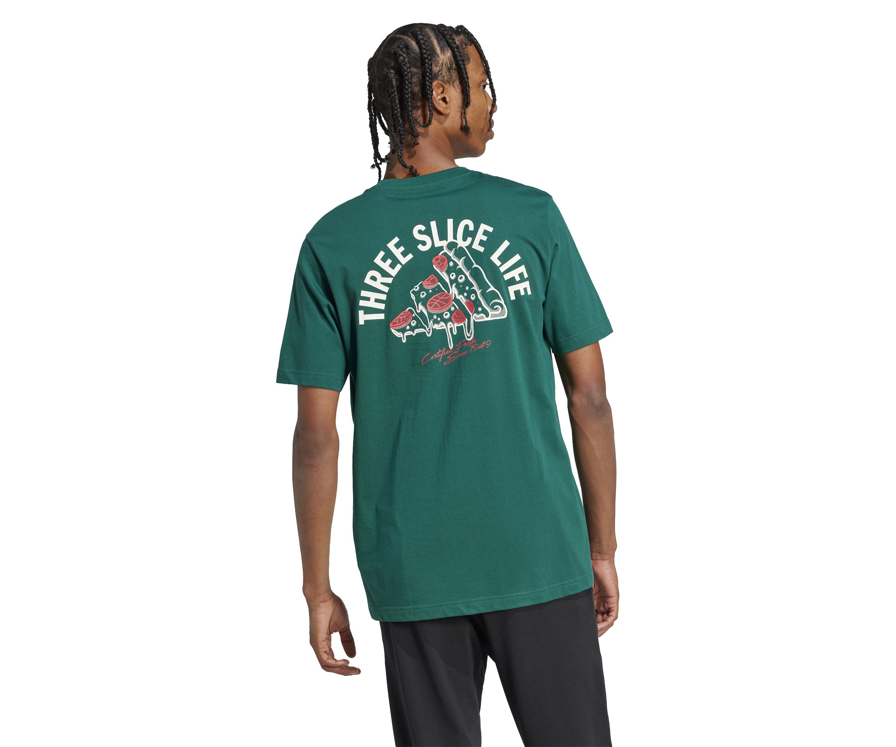 Big & Tall Pizza Graphic T-Shirt
