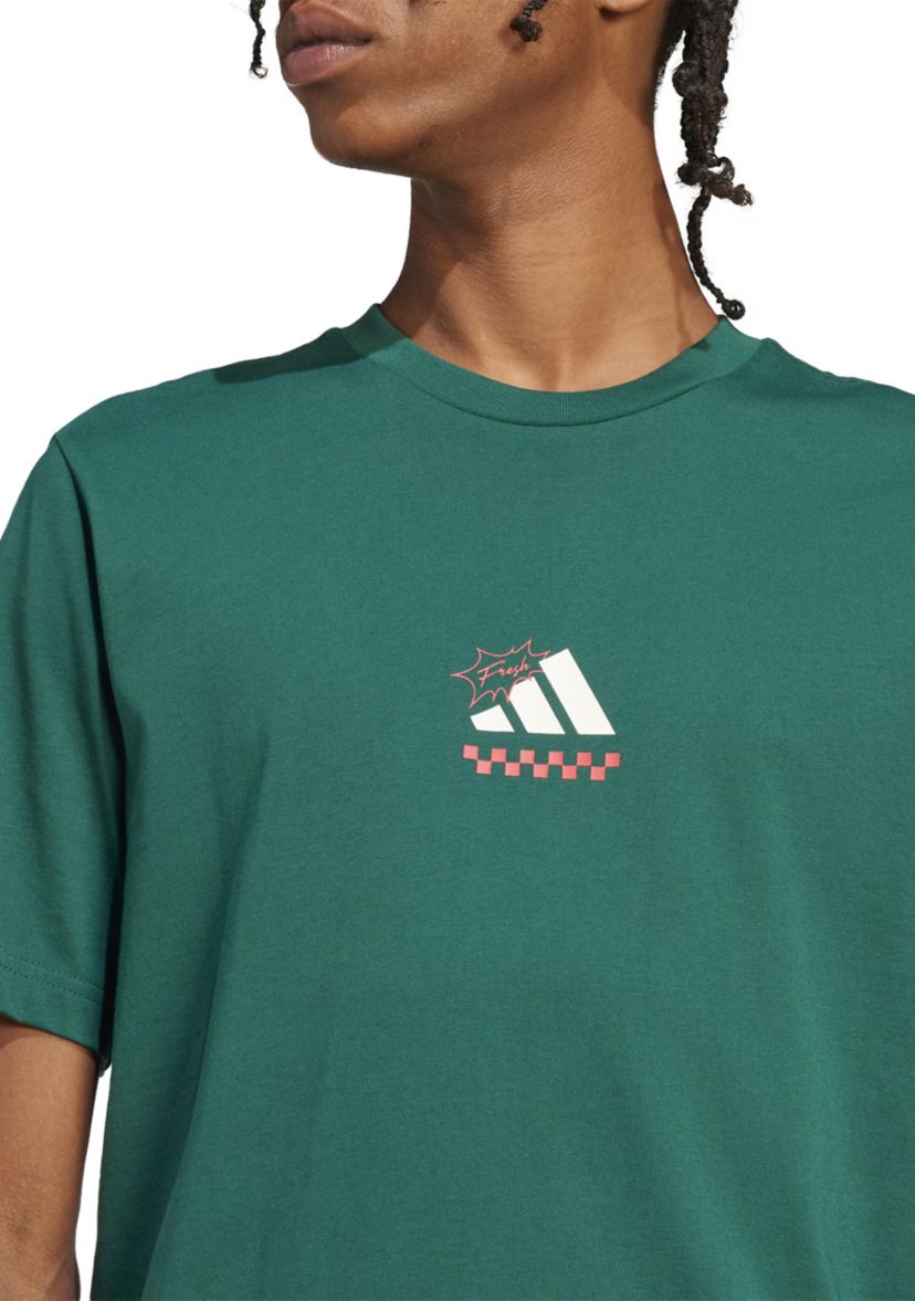 Big & Tall Pizza Graphic T-Shirt