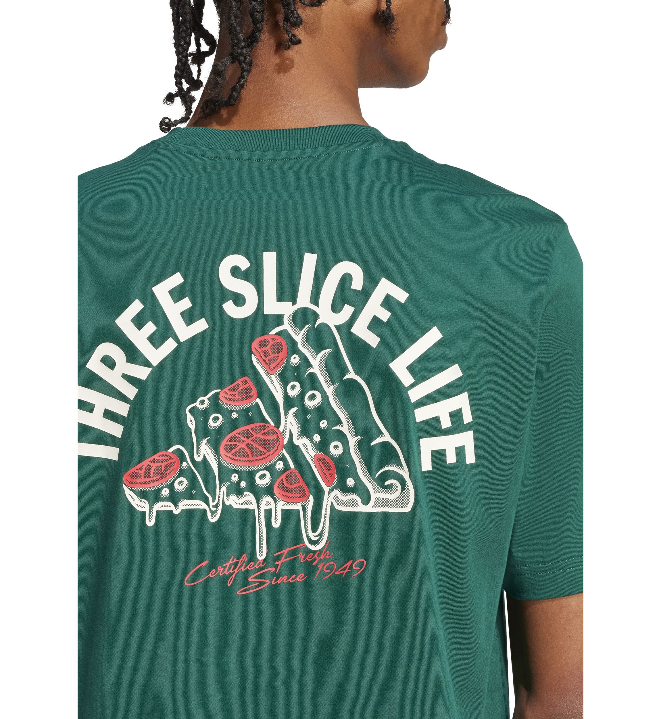 Big & Tall Pizza Graphic T-Shirt