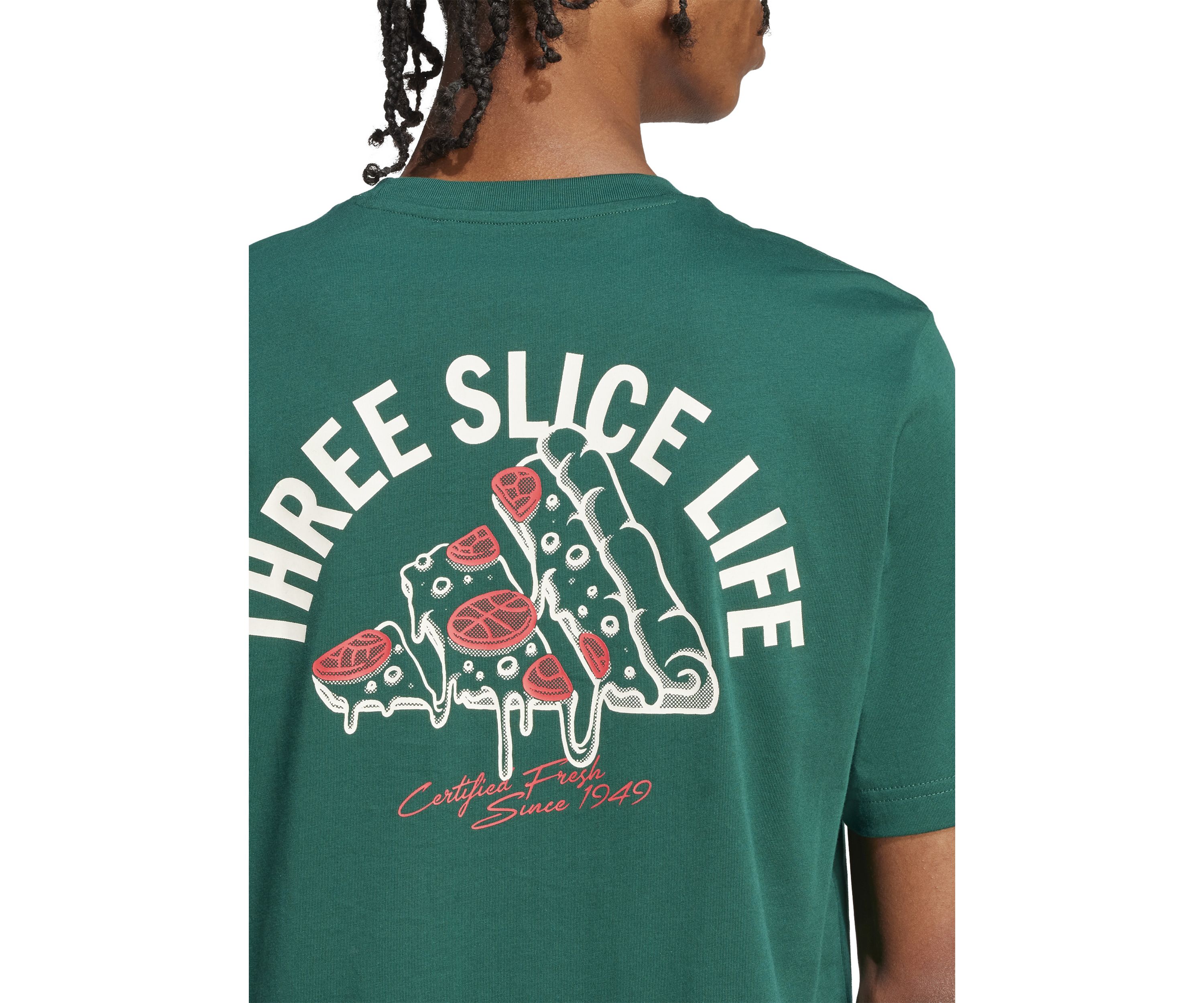 Big & Tall Pizza Graphic T-Shirt
