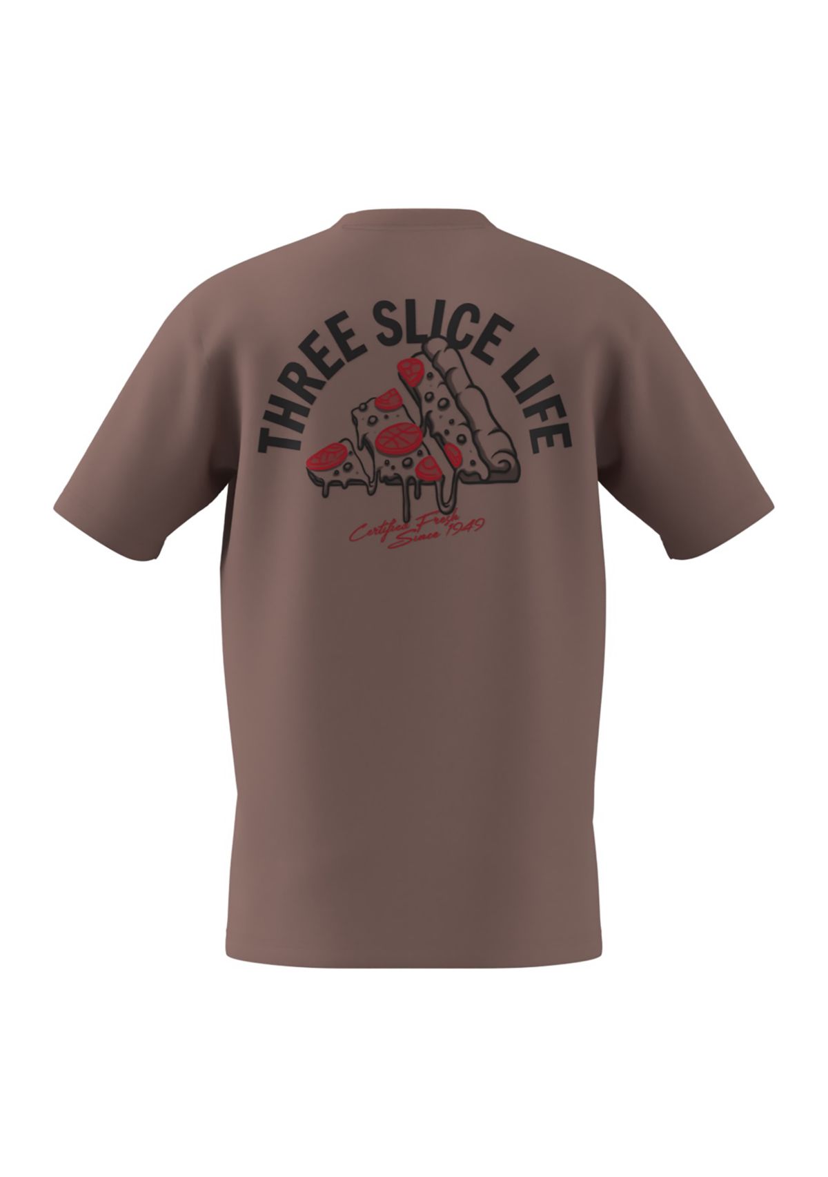 Big & Tall Pizza Graphic T-Shirt