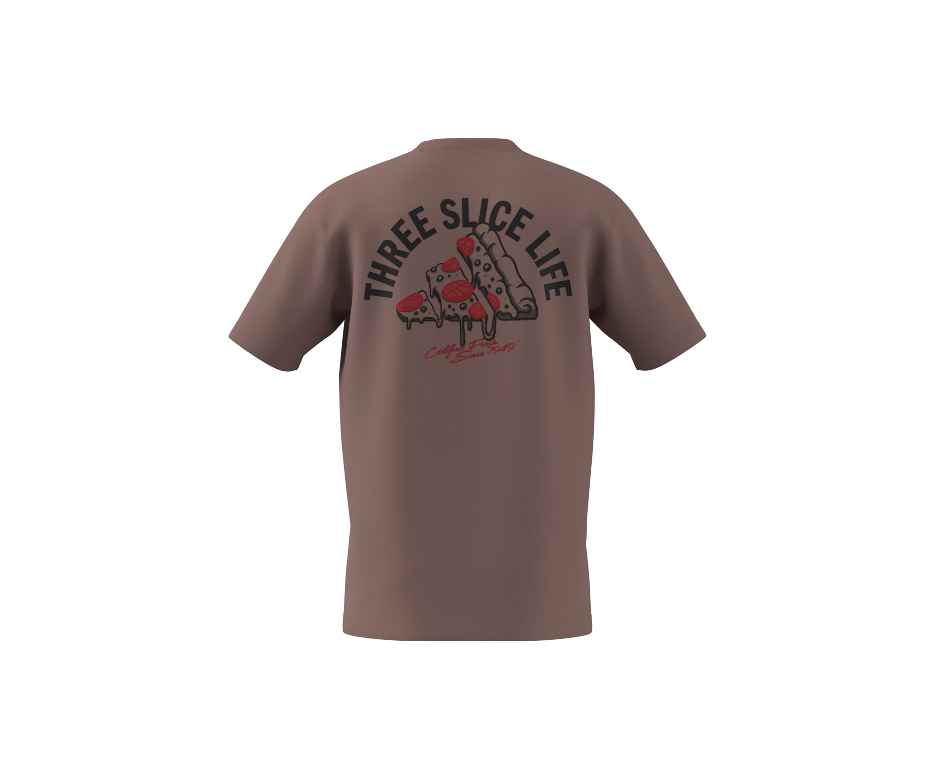 Big & Tall Pizza Graphic T-Shirt