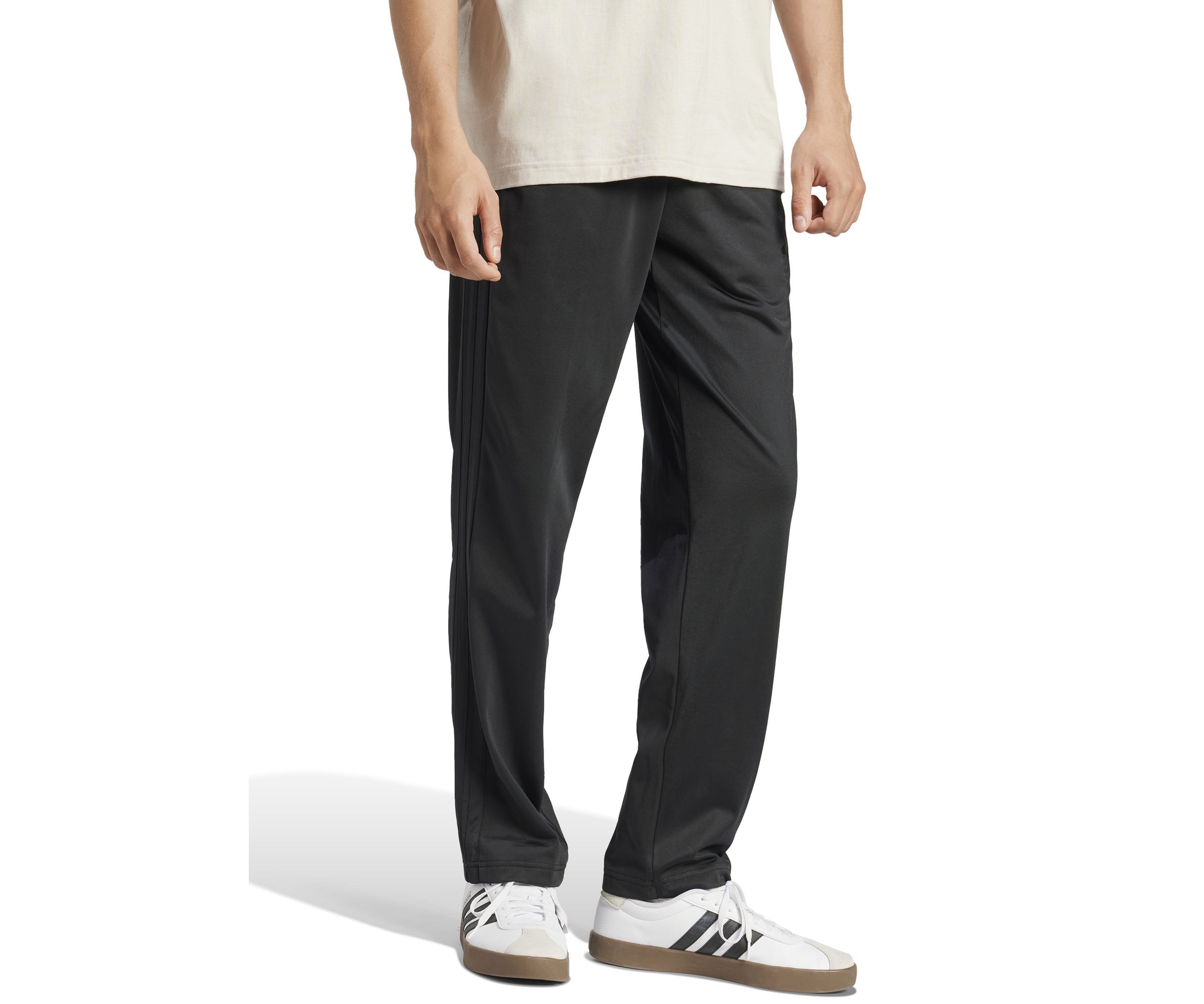3 Stripes Tricot Regular Fit Open Hem Track Pants