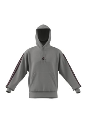 adidas Stripe Fleece Hoodie Belk