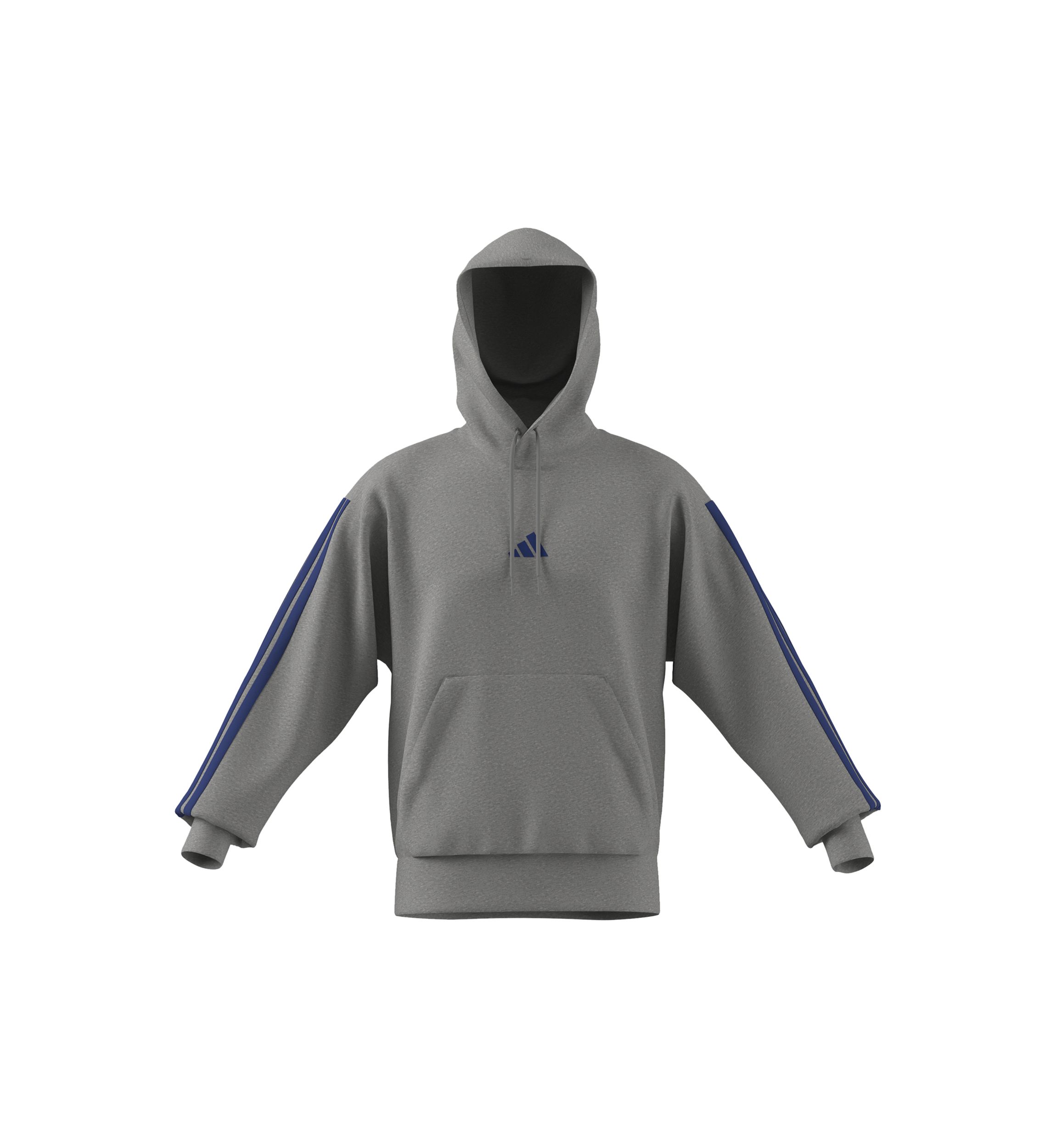 3 Stripe Fleece Hoodie 