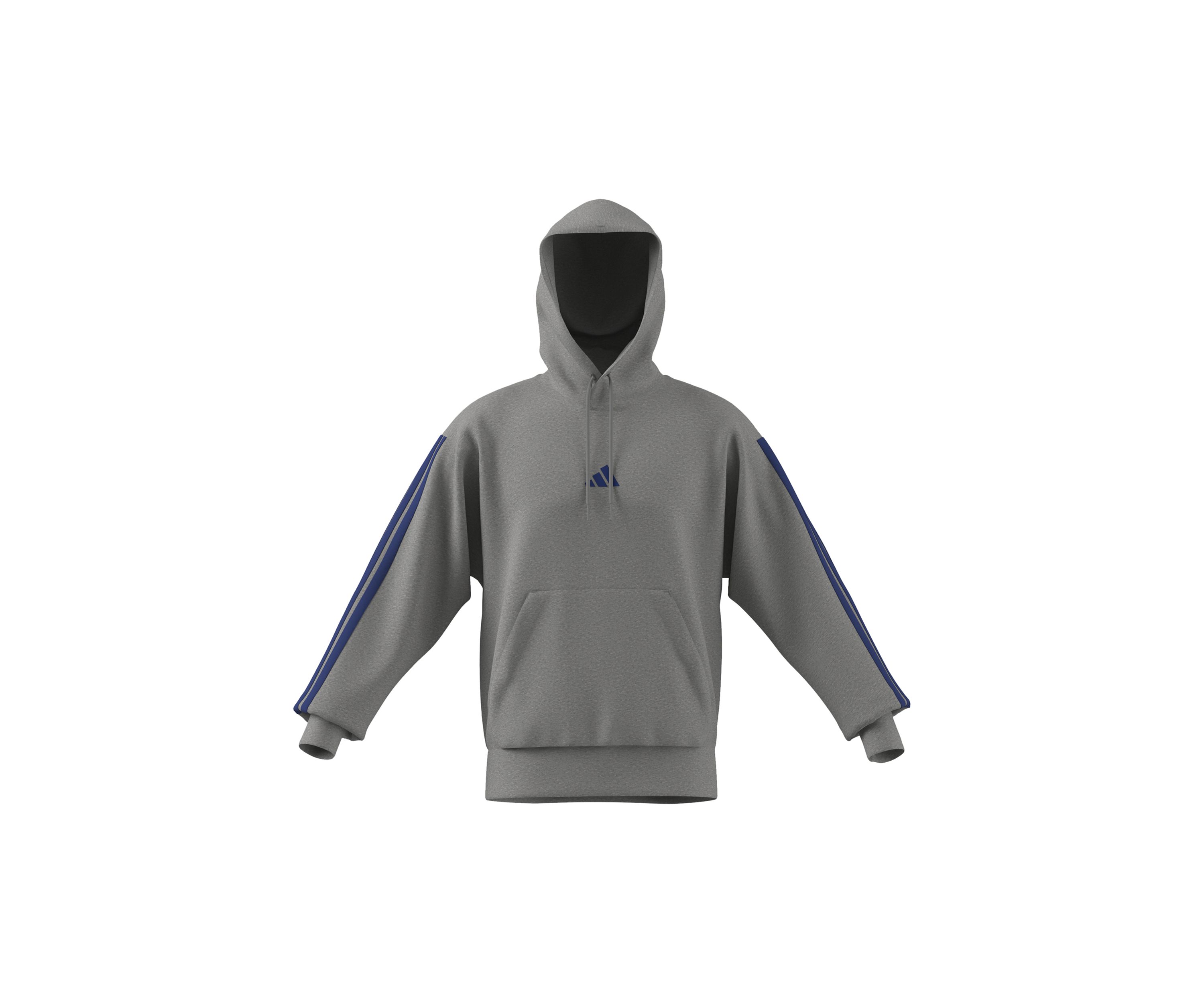 3 Stripe Fleece Hoodie 