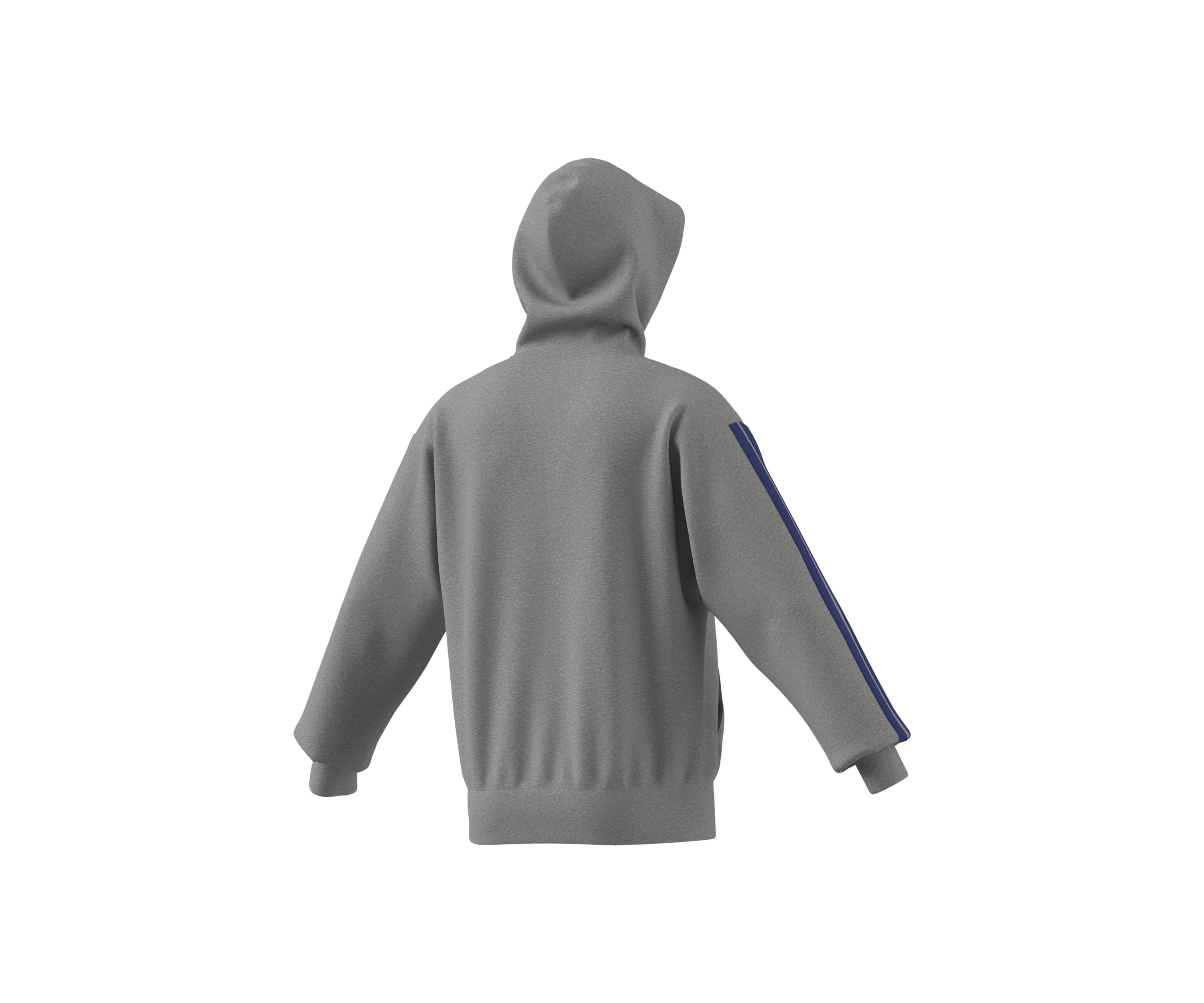 3 Stripe Fleece Hoodie 