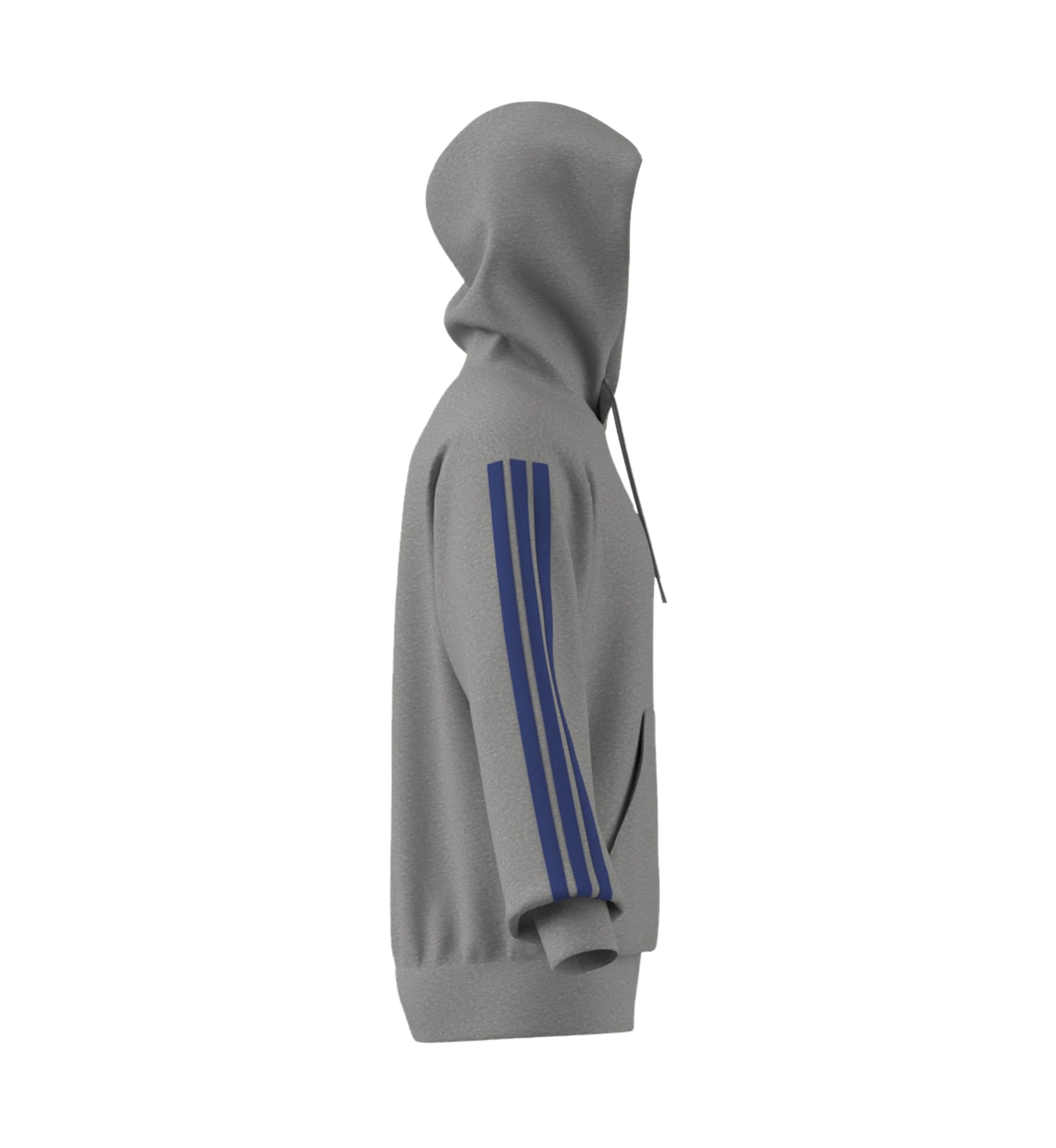 3 Stripe Fleece Hoodie 