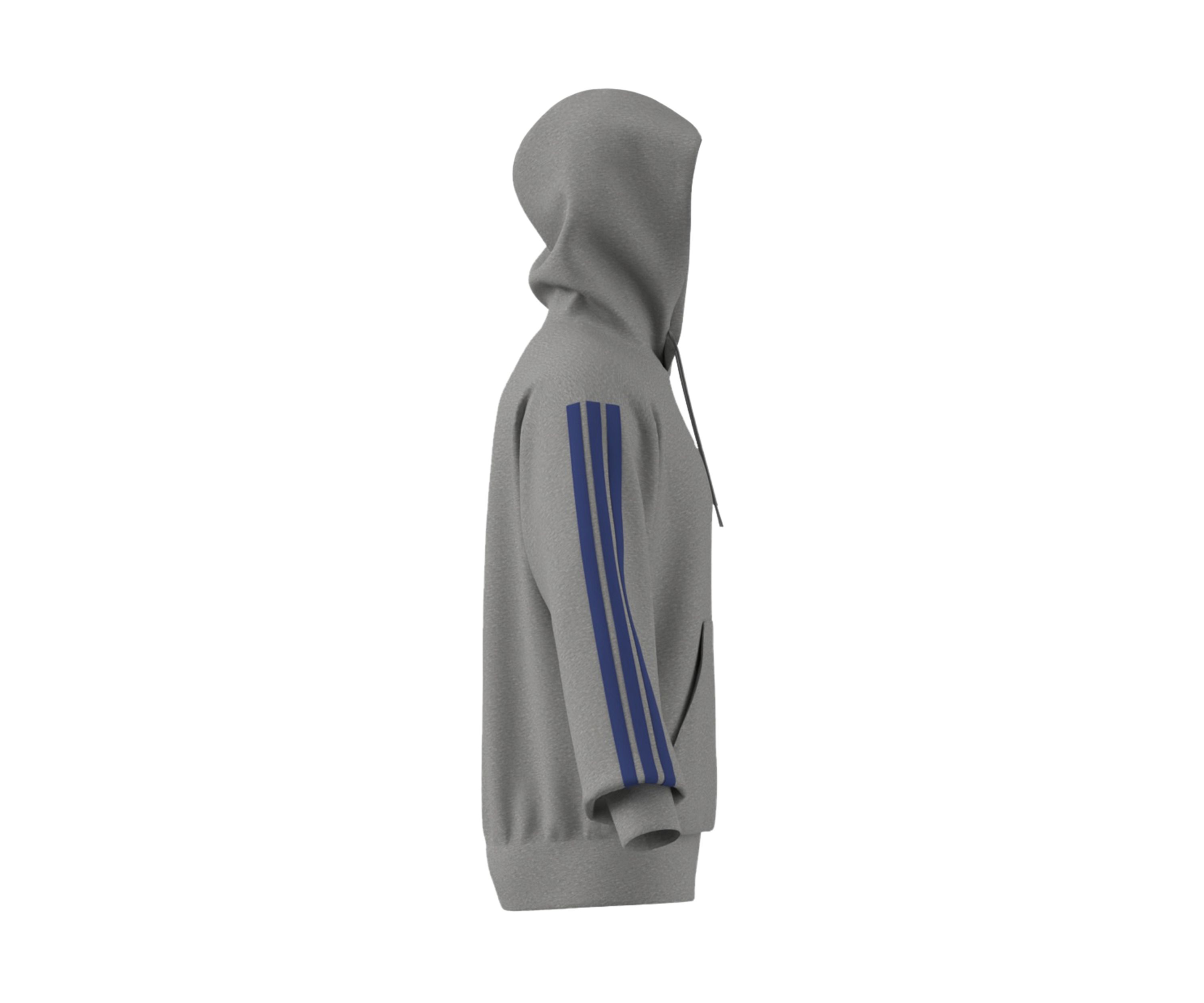 3 Stripe Fleece Hoodie 