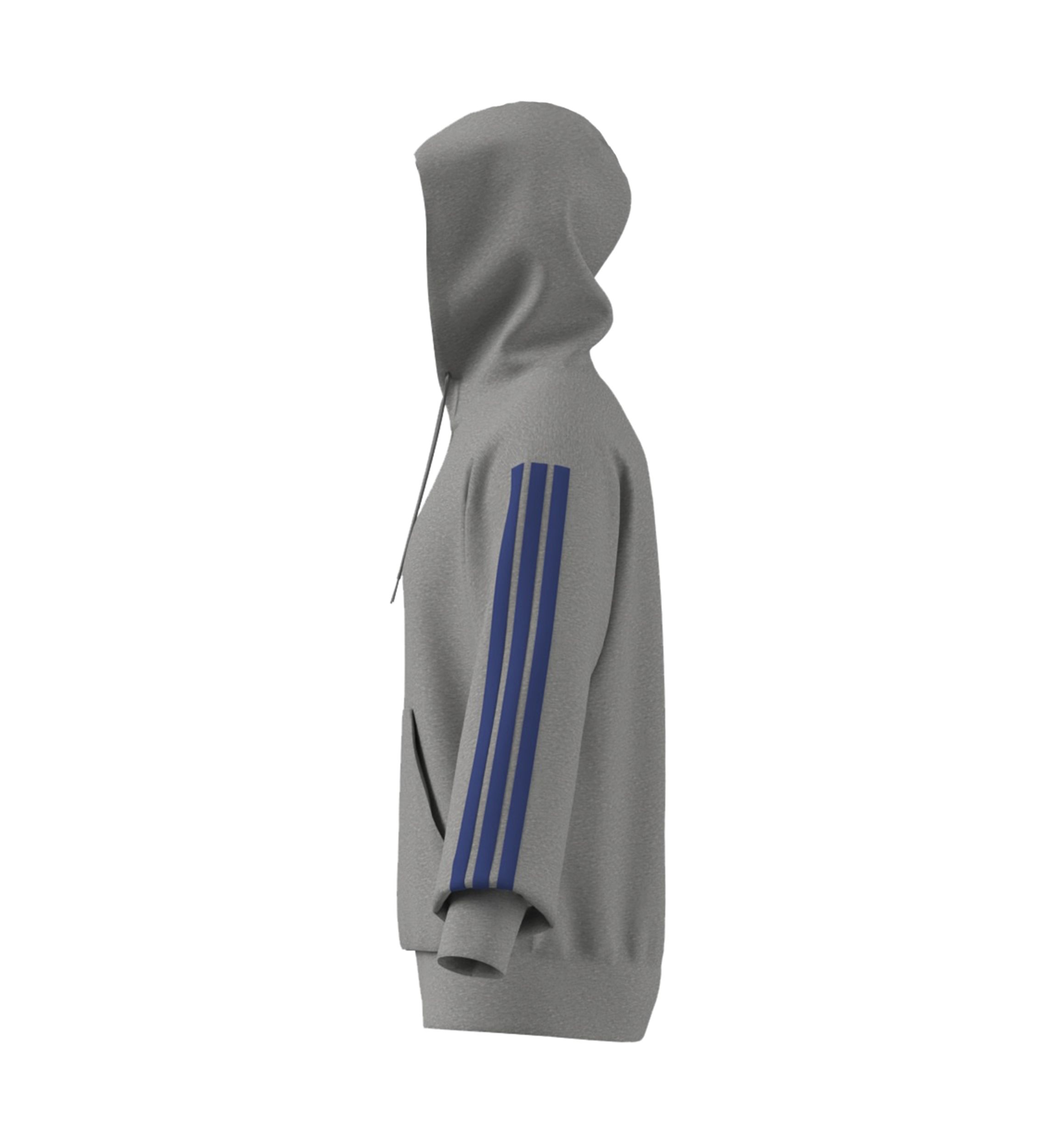 3 Stripe Fleece Hoodie 