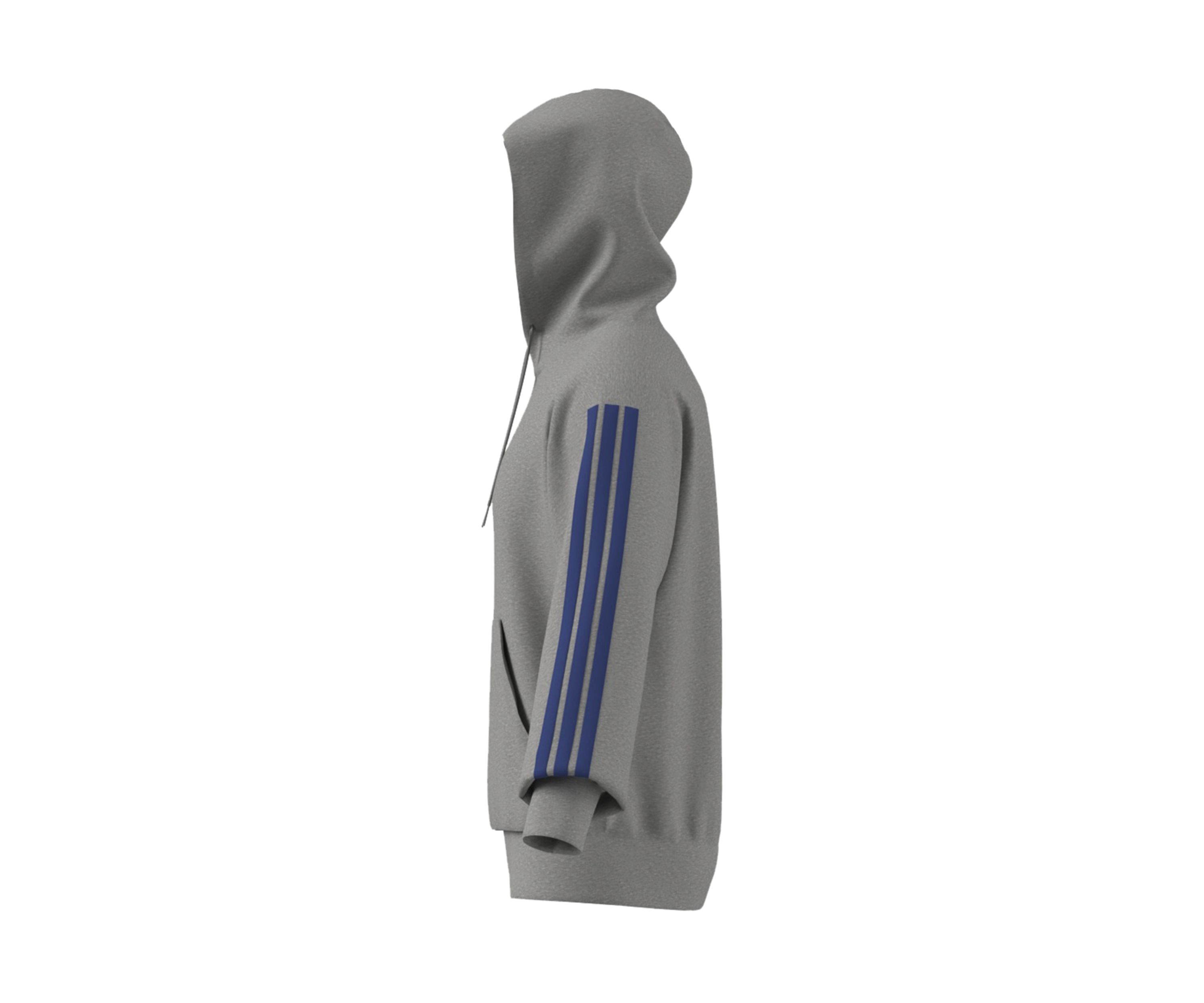 3 Stripe Fleece Hoodie 