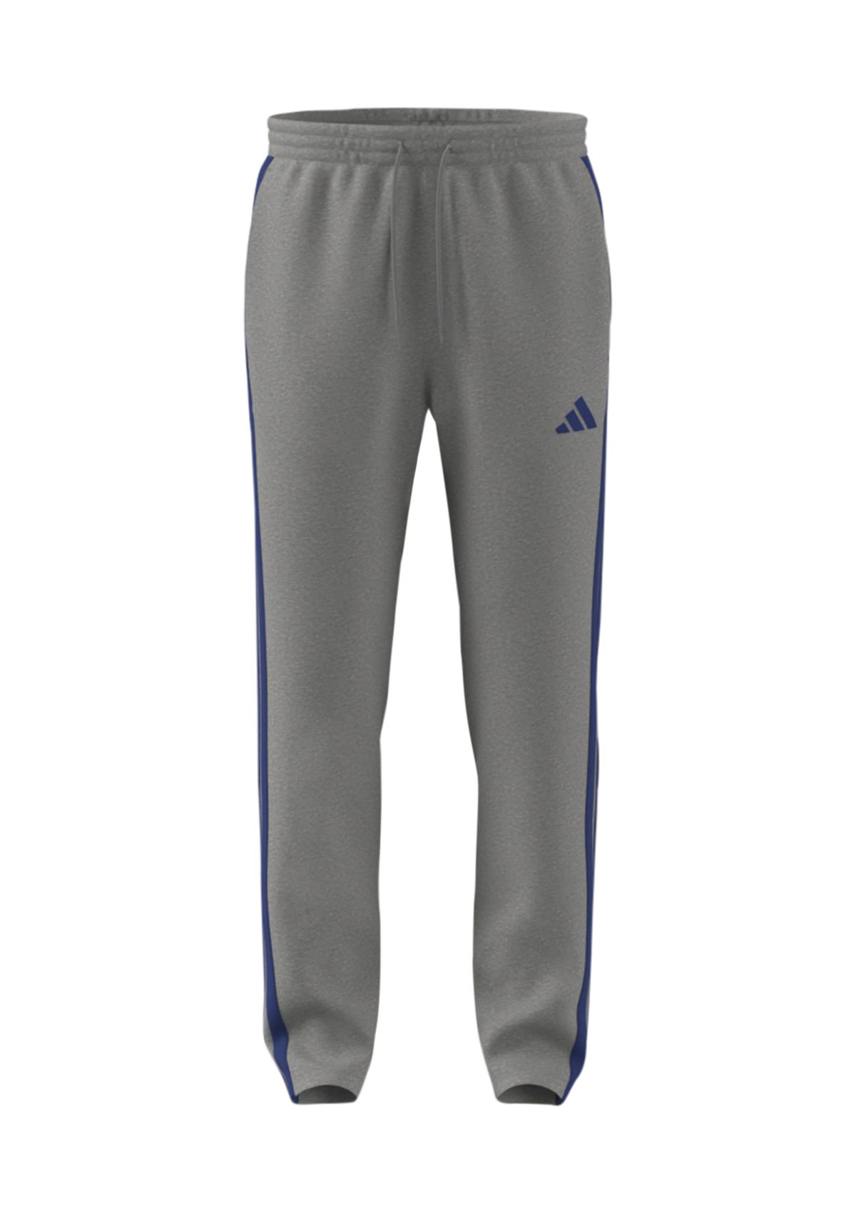 Essentials 3 Stripe Open Bottom Fleece Pants