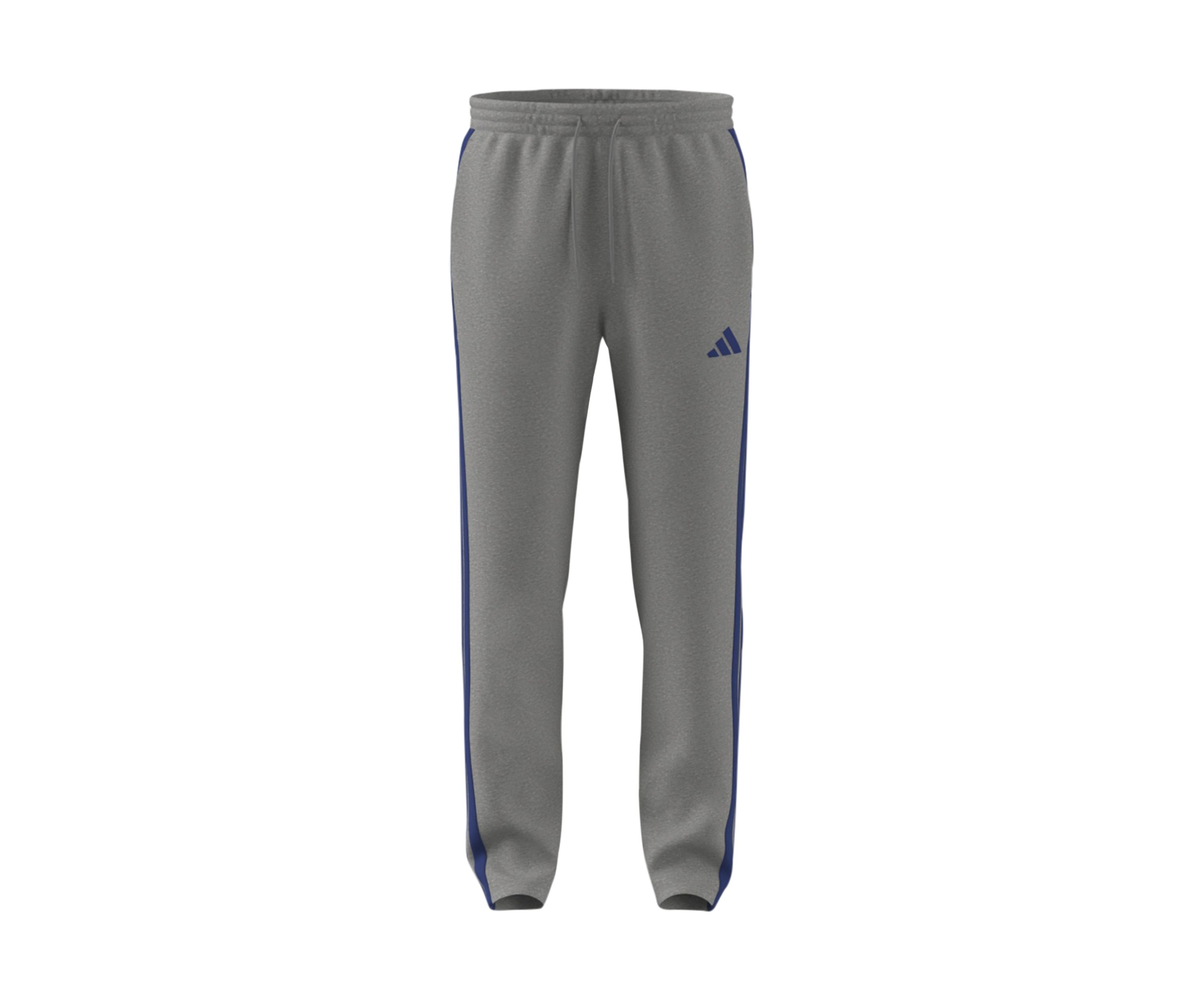 Essentials 3 Stripe Open Bottom Fleece Pants