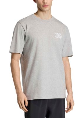 adidas Men's House Of Tiro Nations Graphic Shirt, Grey, XL