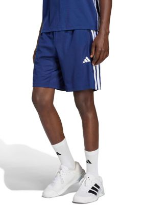 adidas Men's Workout Essentials Base 3-Stripes Pique 9" Shorts