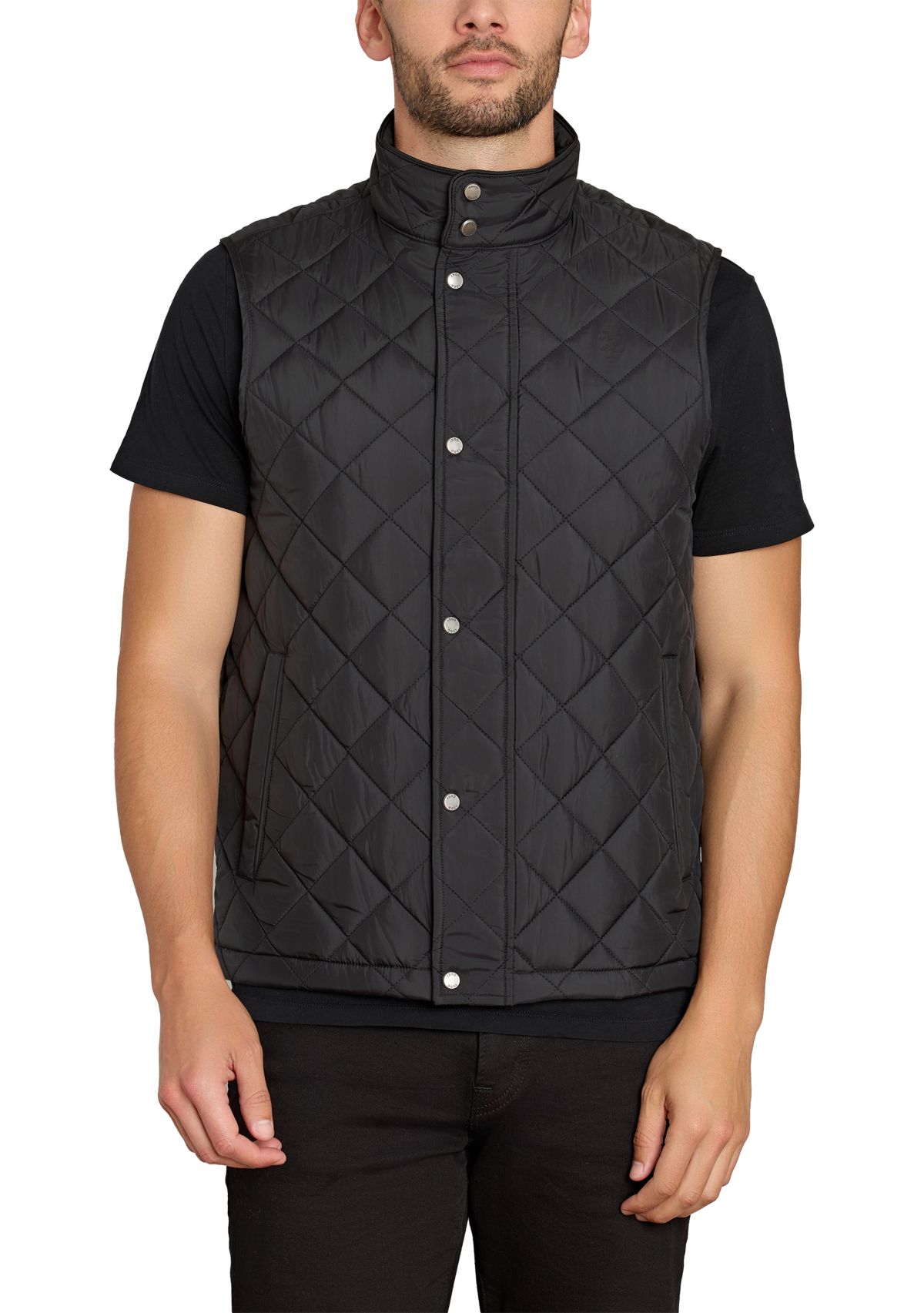 Diamond Quilt Vest 