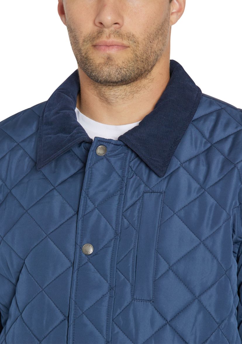Mens Diamond Quilted Barn Jacket