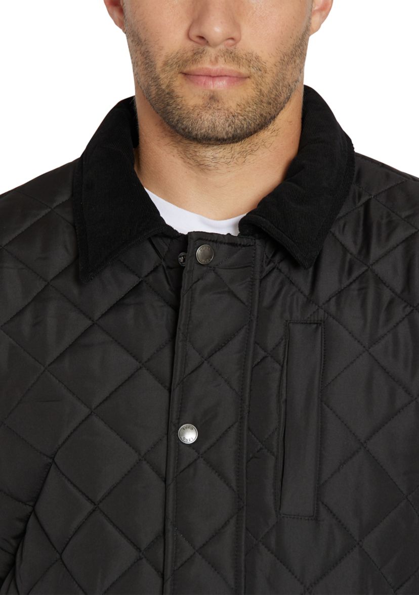 Diamond Quilt Barn Jacket 