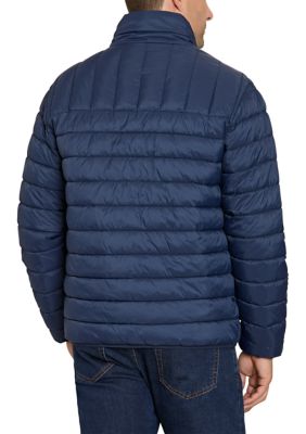 Jawine Men's Cropped Puffer Jacket in Blue – Buffalo Jeans CA