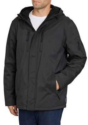 Columbia POWDER LITE - Anorak hombre fossil/black - Private Sport Shop