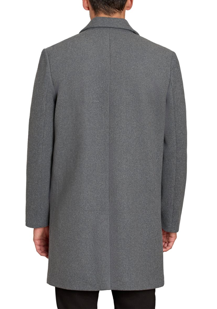 Mens 2-Button Wool Coat 