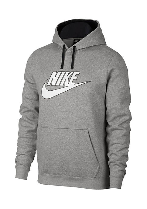 Nike® Long Sleeve Fleece Hoodie | belk