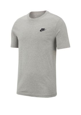 Nike Sportswear Club Unisex T-Shirt, Grey, Small