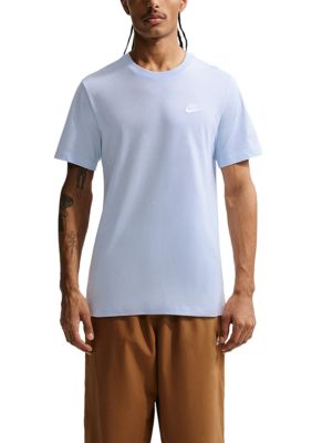 Nike Sportswear Club Unisex T-Shirt, Blue, Large