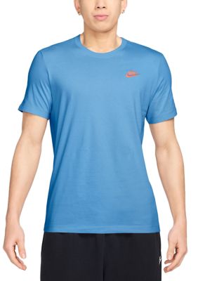 Nike Sportswear Club Unisex T-Shirt, Orange, Large