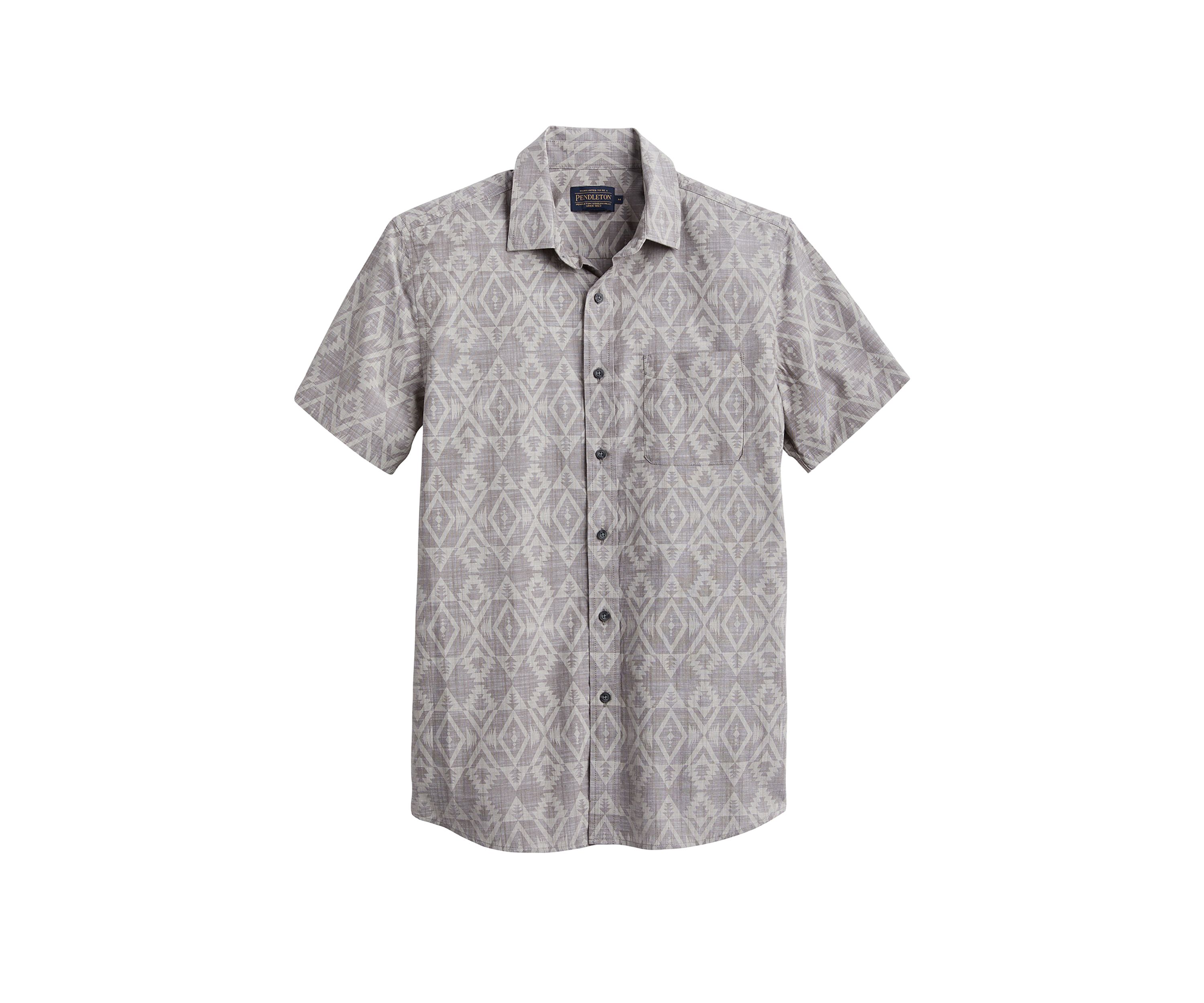 Mens Short Sleeve Deacon Chambray Shirt