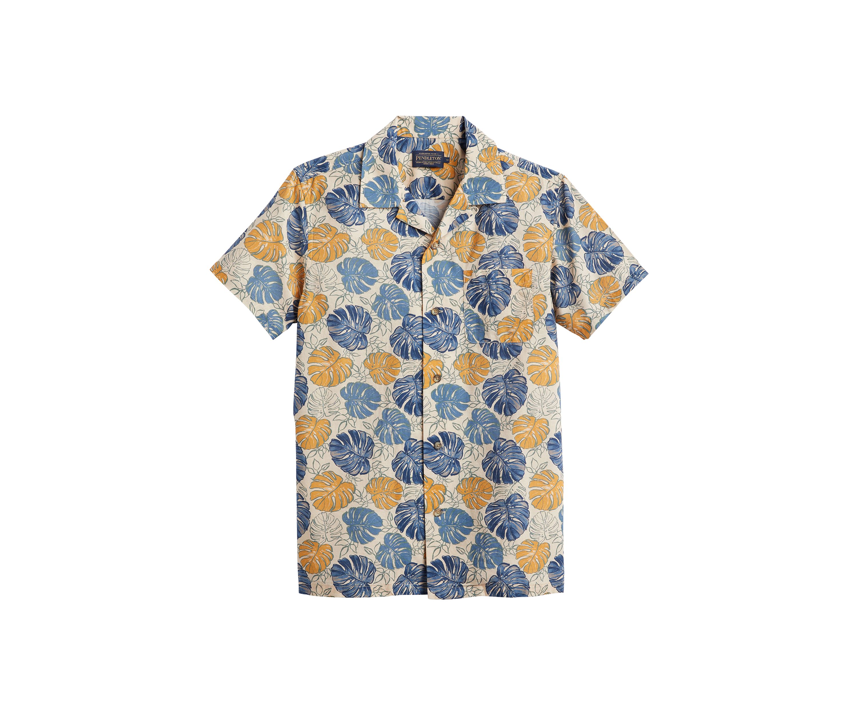 Mens Short Sleeve Aloha Shirt