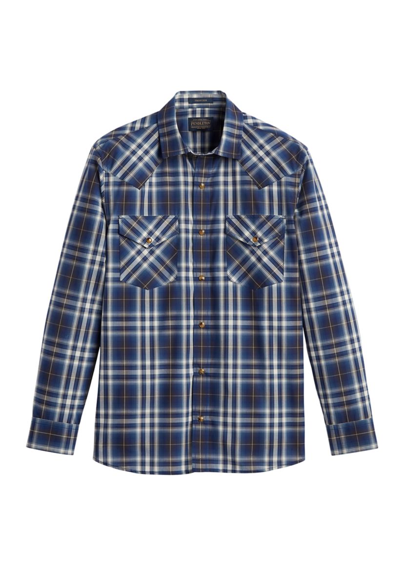 Mens Long Sleeve Frontier Shirt