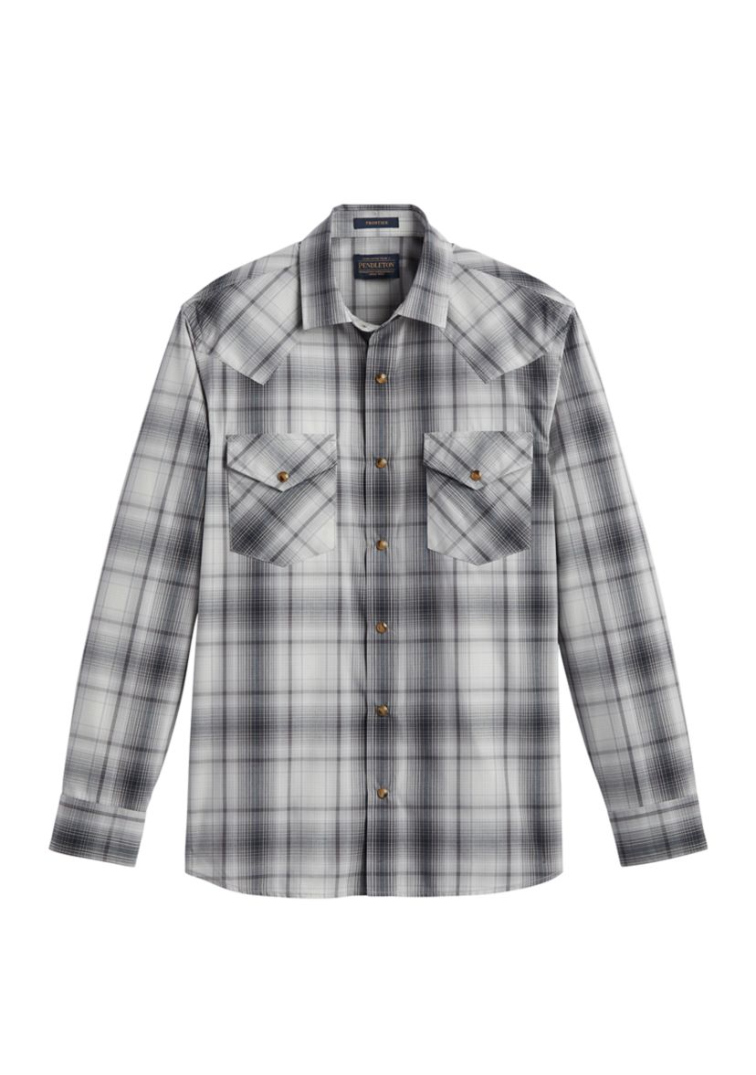 Mens Long Sleeve Frontier Shirt
