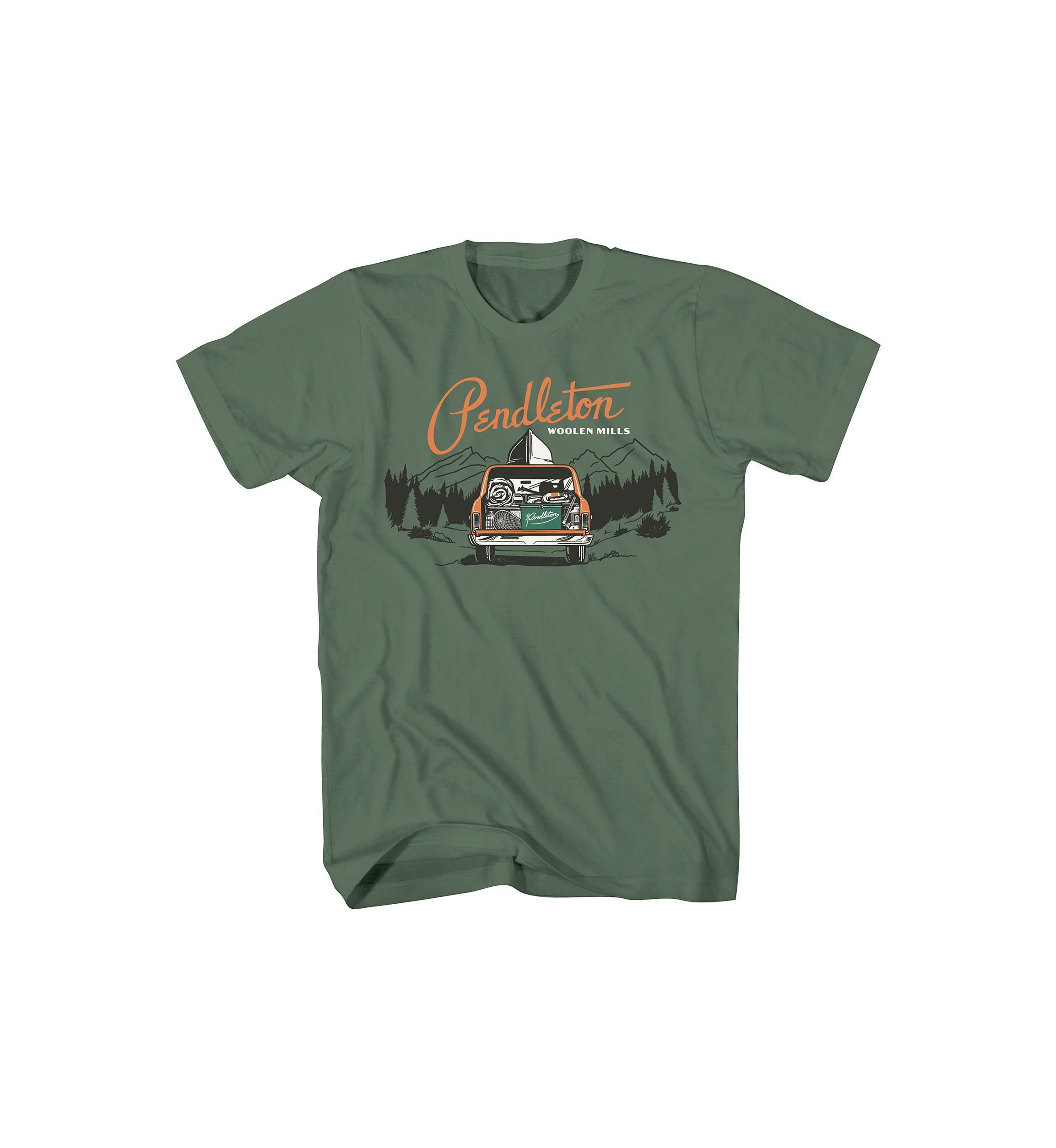 Mens Camper Short Sleeve Graphic T-Shirt