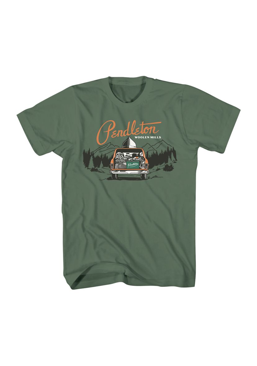 Mens Camper Short Sleeve Graphic T-Shirt