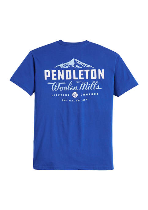 Pendleton Mens Short Sleeve Base Camp Graphic T-Shirt
