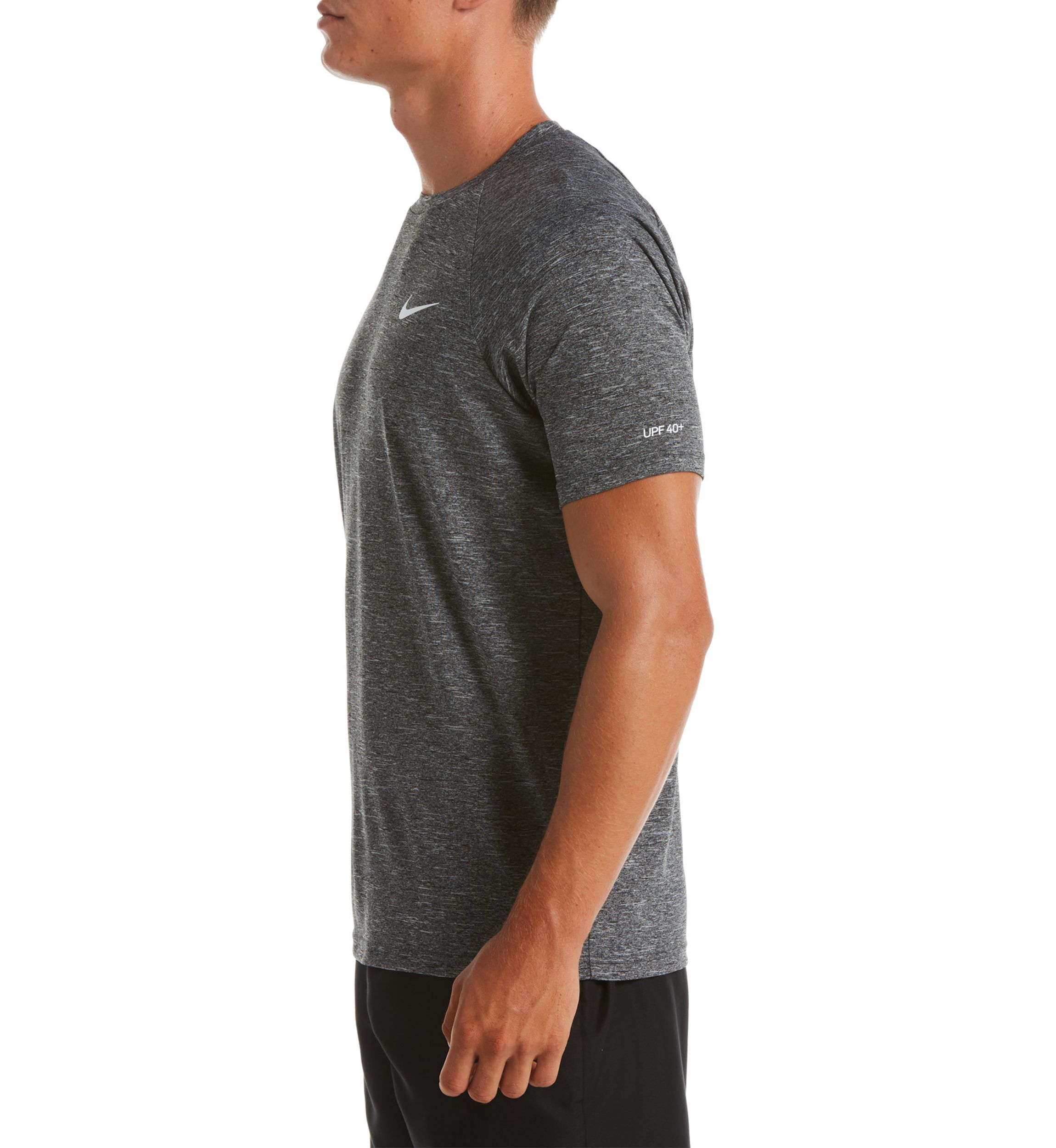 Heather Short Sleeve Hydroguard Swim T-Shirt