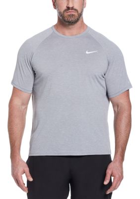 Nike Men's Big & Tall Short Sleeve Solid Hydro Heather T-Shirt, Grey, 4XL